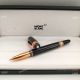 Fake Mont Blanc Starwalker Midnight Rollerball Pen Rose Gold Trim (2)_th.jpg